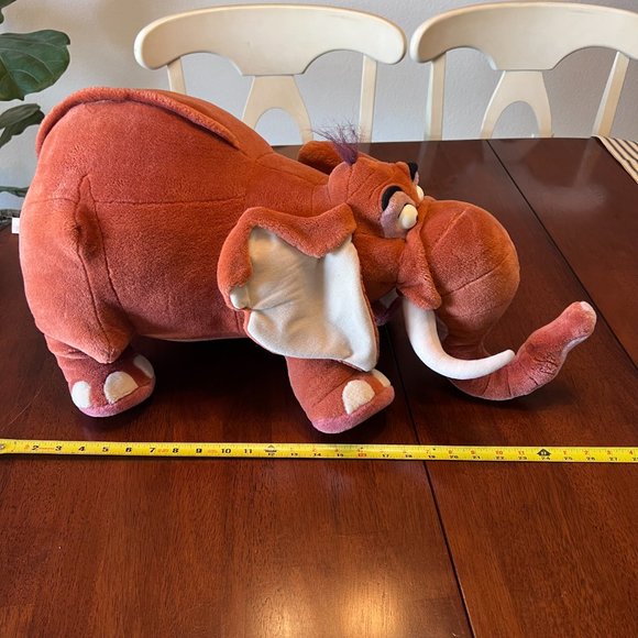 VTG Mattel Disney Tarzan Tantor Elephant Large 26" Jumbo Plush Stuffed Animal - Picture 13 of 15